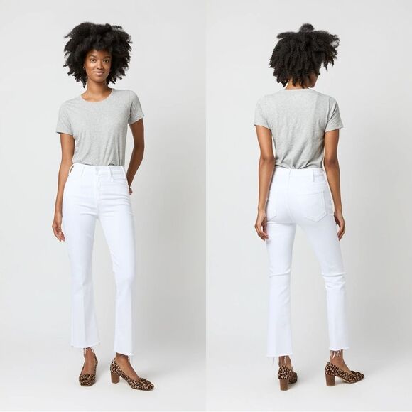 NWT MOTHER The Hustler Ankle Fray in “Fairest Of Them All” - Picture 1 of 17